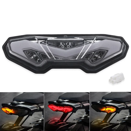 LED Tail Brake Light Turn Signal For YAMAHA MT-09/FZ-09 2014-16 MT-10 2016-18 - Picture 2 of 14