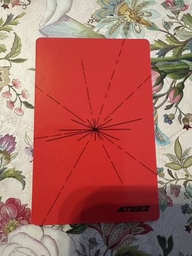 Yeosang ATEEZ - Poca Album Photocard - DIARY Version 1 - Golden Hour Part 2 - Bild 2 von 2