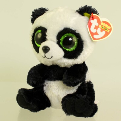 Ty Beanie Boos💜BAMBOO THE PANDA BEAR 6