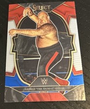 2023 Panini Select WWE George “The Animal” Steele Red White & Blue