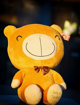 Choco Teddy's Light Brown Medium Teddy Bear 16'' Inches / 40 cm 