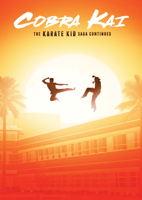 Cobra Kai Season Poster Netflix Show Karate Kid Wall Art Print
