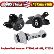Engine Motor & Transmission Mount 3x For Hyundai Elantra 2.0L 2011-2016