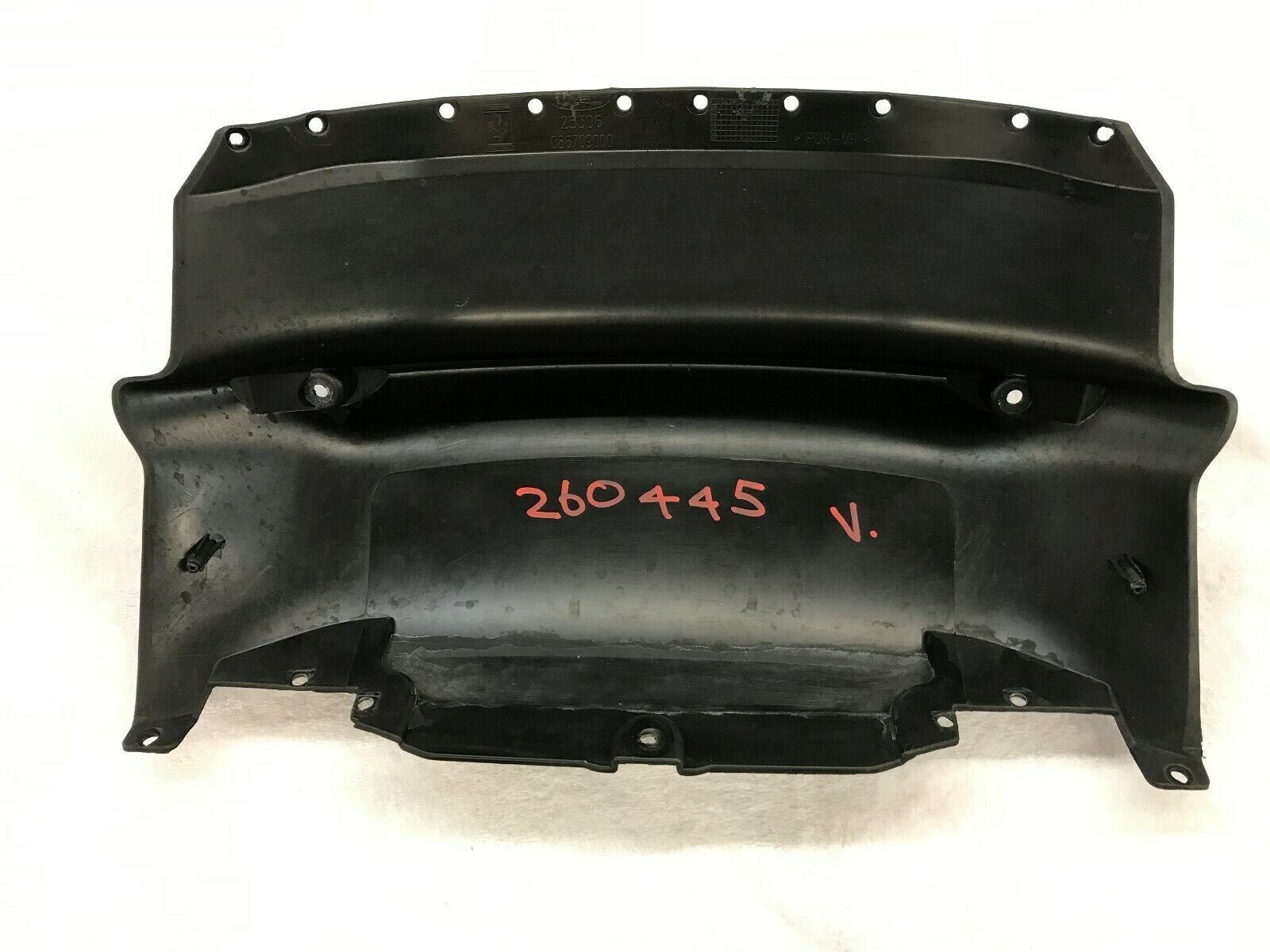 FERRARI 488 GTB SPIDER FRONT BUMPER CENTRAL ZONE CLOSURE OEM 88161200 86709000