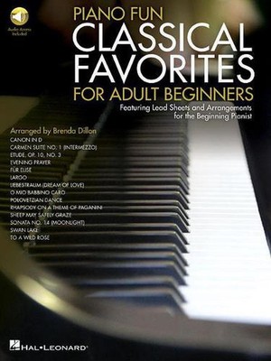 Piano Fun- Classical Favorites for Adult Beginners: Featuring Lead Sheets and Ar