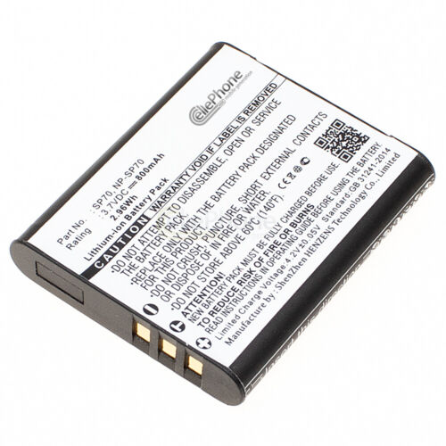 Akumulator do aparatu litowo-jonowy kompatybilny z Sony NP-SP70 NPSP70 4-261-368-01 3,7V - Zdjęcie 1 z 1