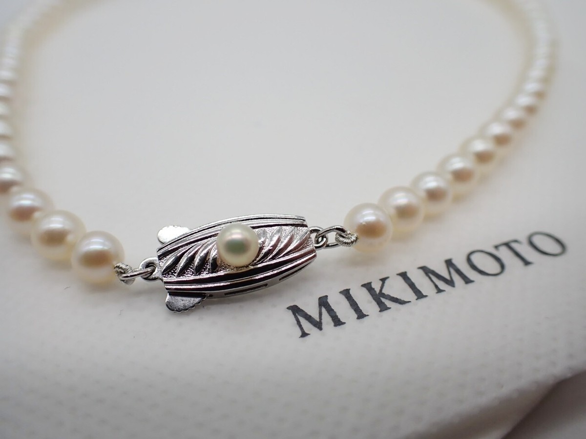 MIKIMOTO Akoya Pearl Necklace, from Japan