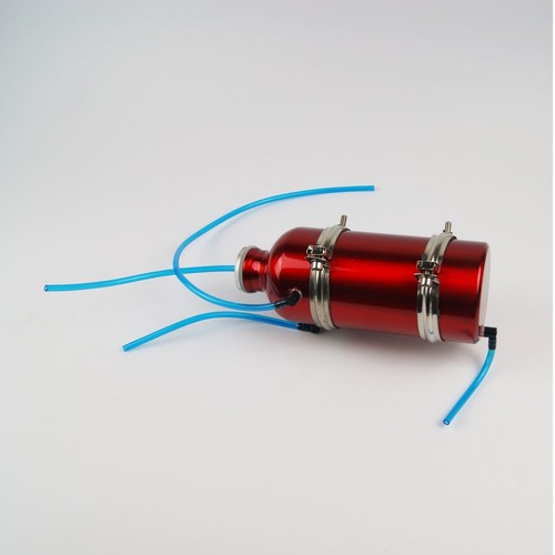 600ml Red Metal Fuel Tank for 23-30.5cc RC Gas Boat Atomik C1 Aquacraft Rio-1588 - Picture 5 of 9