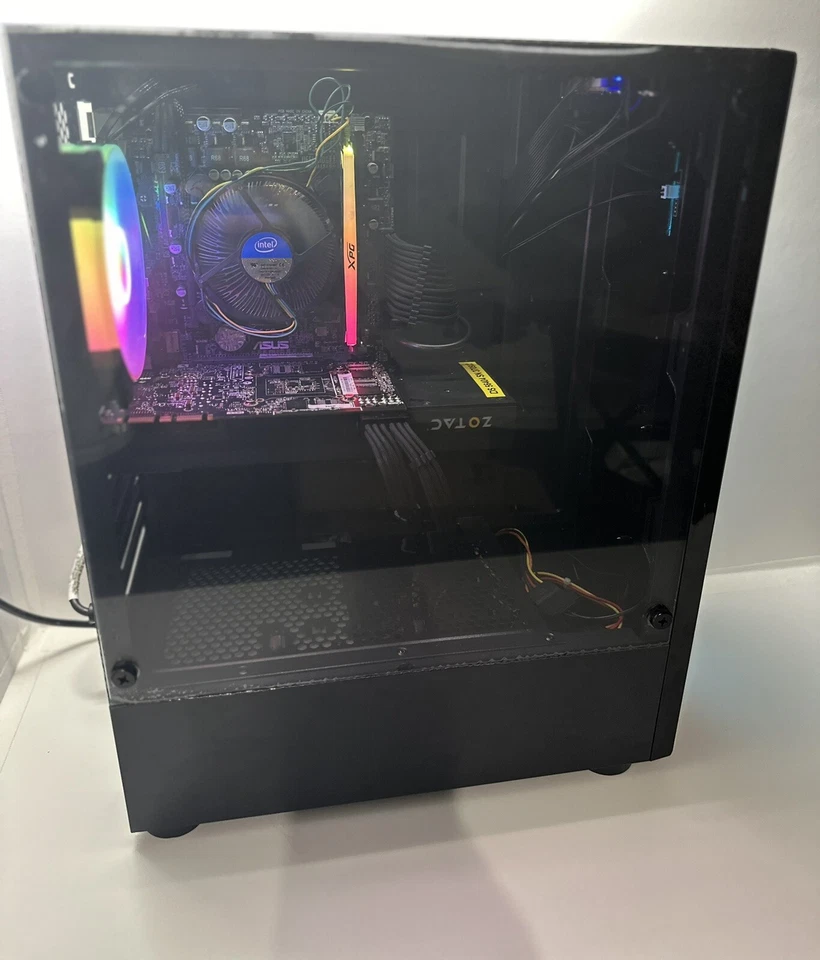 Computadora de escritorio PC para juegos Intel Core I3 8 GB 500 GB SSD Nvidia GTX 760 RGB Foto 2 de 4