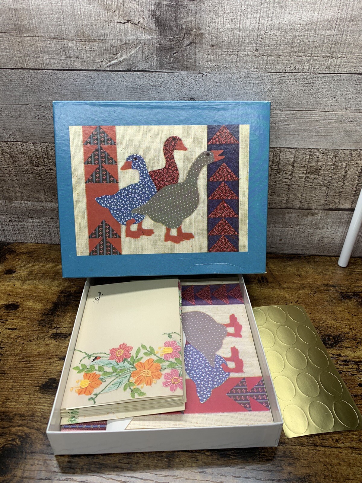 VTG Current Box Of Fold & Seal Note Cards Stationery eBay