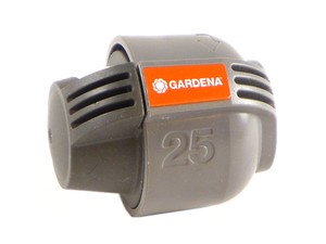 2x Gardena 2778-20 Sprinklersystem Endstück, 25 mm, Quick &amp; Easy