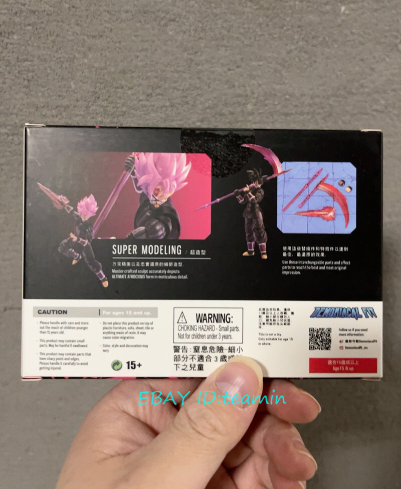 Demoniacal Fit Ultimate Atrocious Goku Black Zamasu Accessories