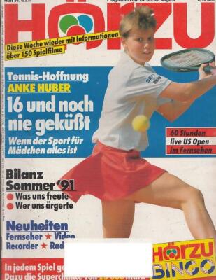 Hörzu 91/34	 24.08 -30.08 Anke Huber,Maria Schneider,Anka Kruse