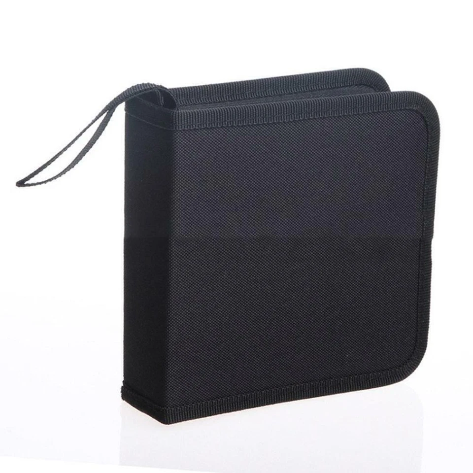 40 80 Disc CD VCD DVD BDR Music DJ Album Storage Bag Nylon Holder Case Wallet AU - image 4 of 4