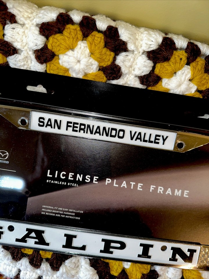 San Fernando Valley California Galpin Car Dealerships Metal License