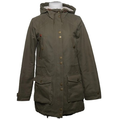 Volcom, Parka, Damen, Größe: XS, Grün, Baumwolle/Polyamid/Polyester #rlD