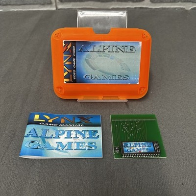 Atari Lynx Homebrew Game - Alpine Games - Fast Shipping!