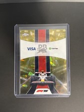 2025 F1 Topps Chrome Sapphire V-carb Logo 179 Yellow Refractor 75 Rc Hadjar 2025 F1 Topps Chrome Sapphire V-carb Logo 179 Yellow Refractor 75 Rc Hadjar