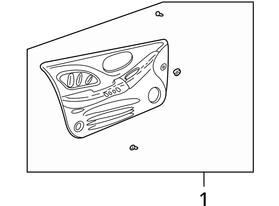 SE ADAPTA A PONTIAC BONNEVILLE 2002 MOLDURA FRT S/D 89039626 - NUEVO FABRICANTE DE EQUIPOS ORIGINALES 89039626 Foto 3 de 3