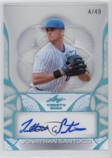 2024 Leaf Trinity Clear Platinum /49 Jonathan Santucci #CA-JS1 Auto l4t