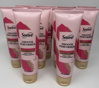 10 Suave Smooth Performer Anti-Frizz Styling Smoothing Cream Control Shine 4oz