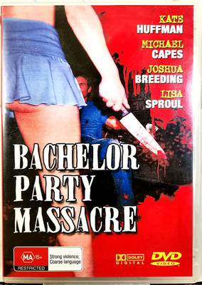BACHELOR PARTY MASSACRE - Kate Huffman, Joshua Breeding, Michael Capes - DVD