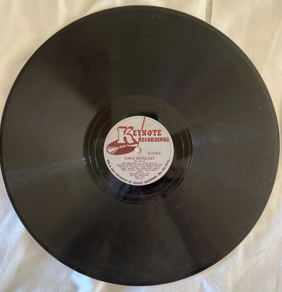 2-Red Norvo's All Star: Subtle Sextology, Russian Lullaby, BLUES A LA RED 12” - Image 2 of 4