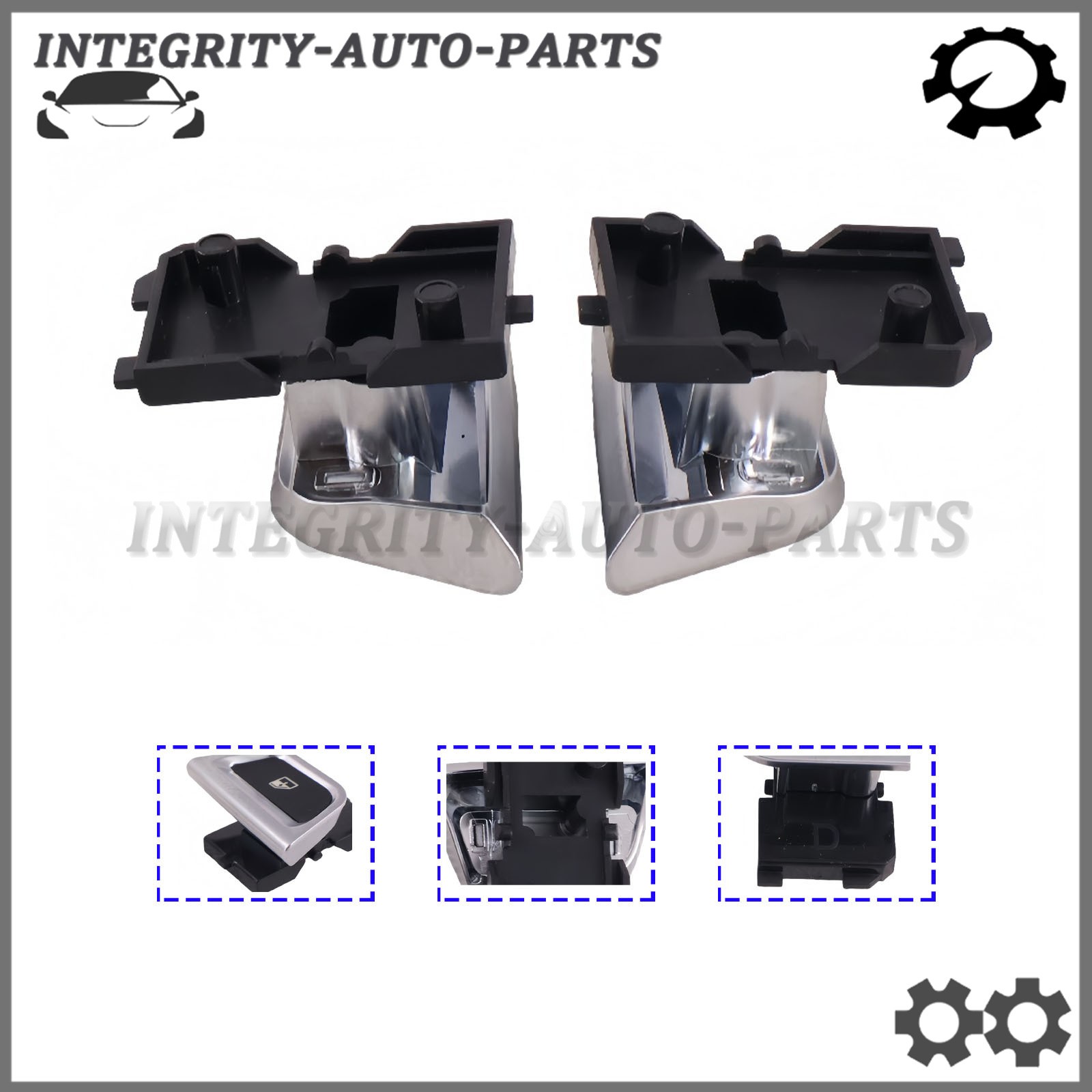 Pair Power Window Button For Ferrari California T 309096 309097 Supporter