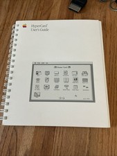 Vintage: Apple Macintosh HyperCard Users Guide Manual