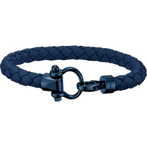 New OMEGA AQUA SAILING Bracelet, Nylon, Stainless Steel Blue Size Large