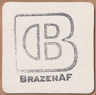 Brazen Brewing  Beer Coaster Lancaster NY