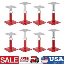 Set of 8 Adjustable Floor Jack Post House Floor Leveling Lift 5"-8" Height New