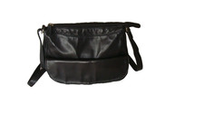 Radley - Black Leather Crossbody Handbag.