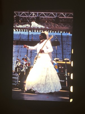 George Clinton P-Funk Fotografie Transparenz Original 35mm Positiver Dia 2000