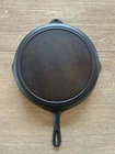 BSR Red Mountain Series #12 Cast Iron Skillet, Restored, Sits Flat