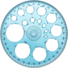 Circle Template Round Stencil Templates for Drawing Professional... 