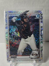 2020 Bowman Chrome Prospects Speckle Refractor #BCP-148 Heliot Ramos /299