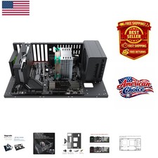 Open Chassis Computer Rack for ATX/M-ATX/ITX - Efficient Heat Dissipation
