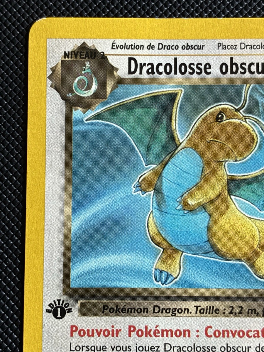 Dracolosse Obscur 22/82 1st Edition Dark Dragonite French Pokemon