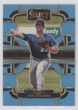 2024 Panini Select Concourse Light Blue Prizm 171/199 Max Anderson #62 1n8m