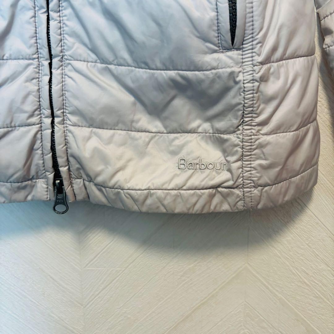 Barbour Packable Quilted Jacket Lightweight Gray 8 - image 8