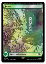 Forest (0281) #281 (Foil) (NM) Lord of the Rings LTR Magic MTG