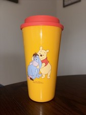 New Disney Winnie The Pooh, Reusable Plastic Cup, 16oz HTF