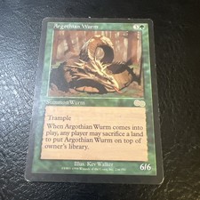 Argothian Wurm Urza's Saga Regular