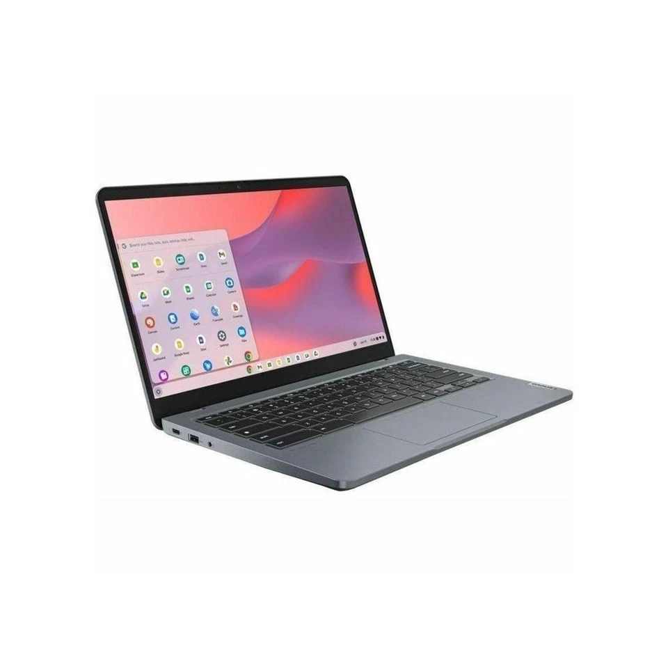 Lenovo Chromebook 14e Gen 2 14" Táctil 4GB 32GB eMMC Celeron® N100 ChromeOS, Gris Foto 2 de 3