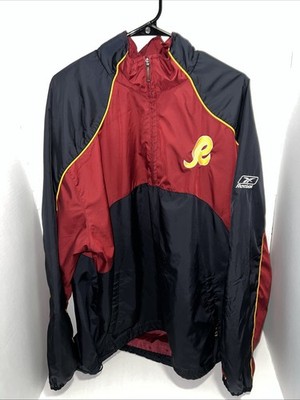 Vintage Washington Redskins Jacket Mens L NFL Reebok Pullover Windbreaker 2000s