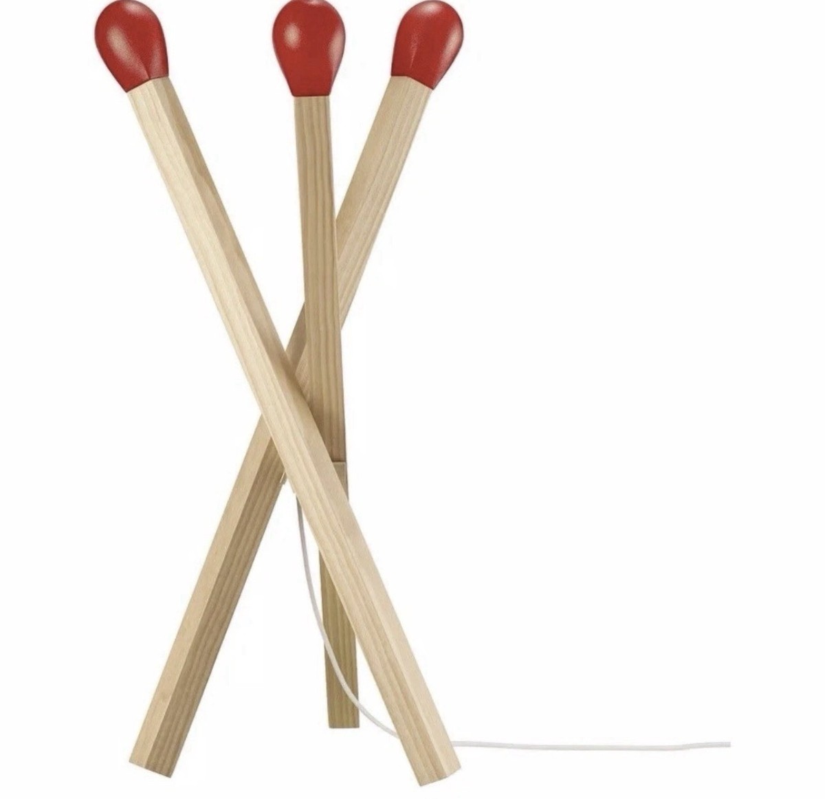 IKEA Strala Christmas Winter Match, Matches, Matchstick Floor Lamp