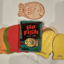 Vintage 1951 Ed-U-Cards Go Fish Card Game