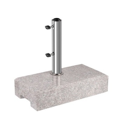 Sekey 25kg Granit Schirmständer Halbrund Balkon Sonnenschirmhalter bis Ø38mm