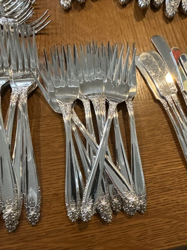 Servicio de cubiertos Eldan "Prelude" níquel plata para 12 138 piezas excelente aspecto Foto 2 de 4